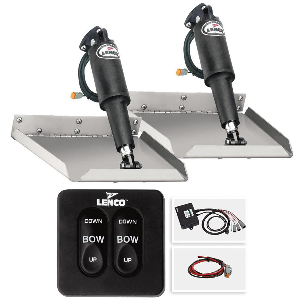 Lenco 9" x 12" Edge Mount Kit w-Standard Tactile Switch Kit