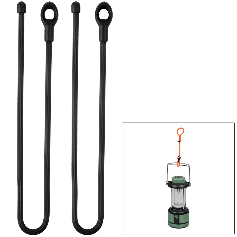 Nite Ize Gear Tie 12" Loopable Twist Tie - Black 2 Pack