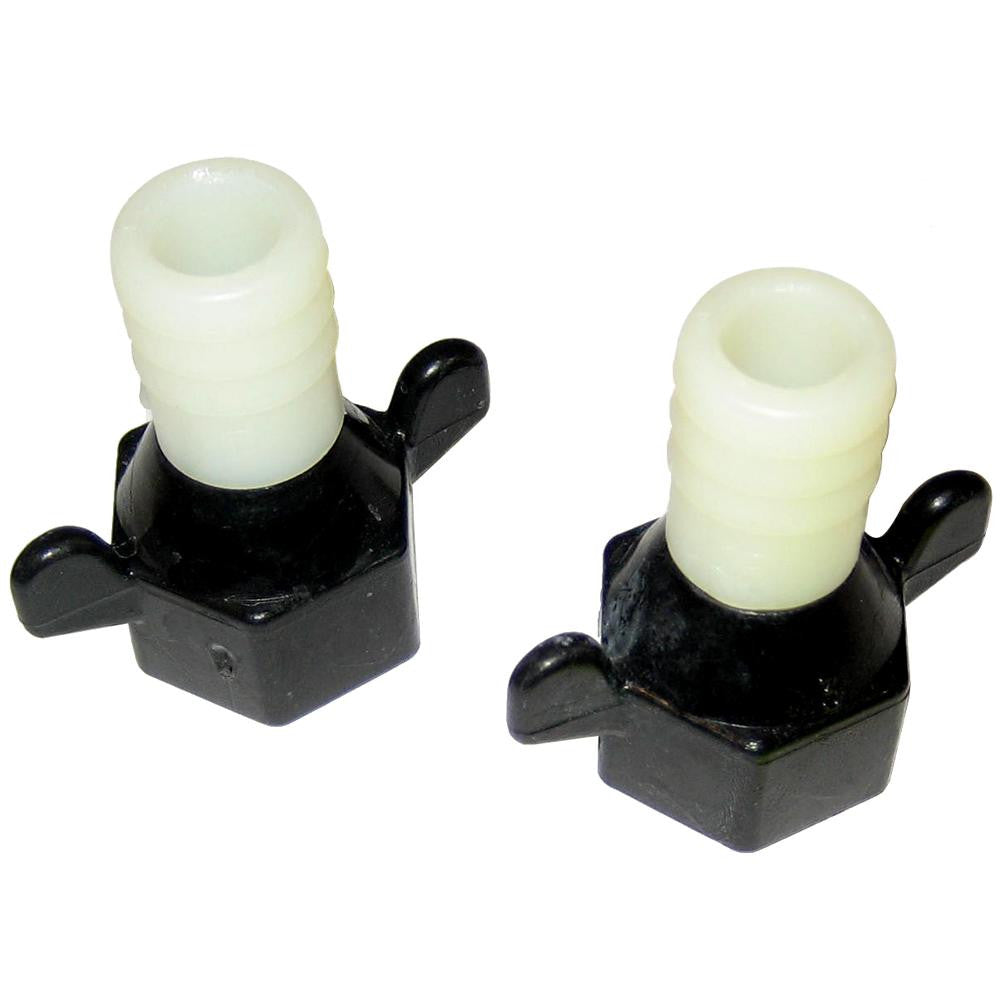 SHURFLO Straight Fitting Port Adapter - 1-2"-14 NPT(F) x 3-4"Barb