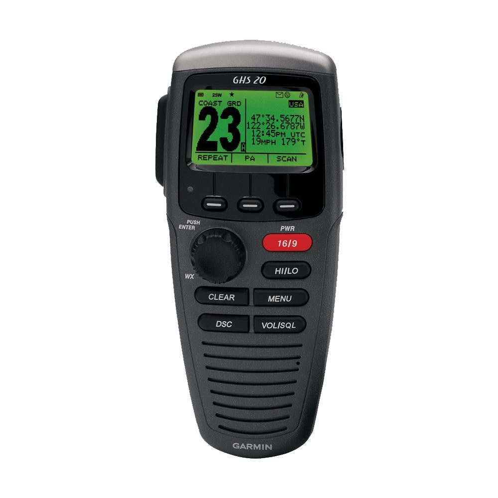Garmin GHS™ 20 Wireless VHF Handset - Black