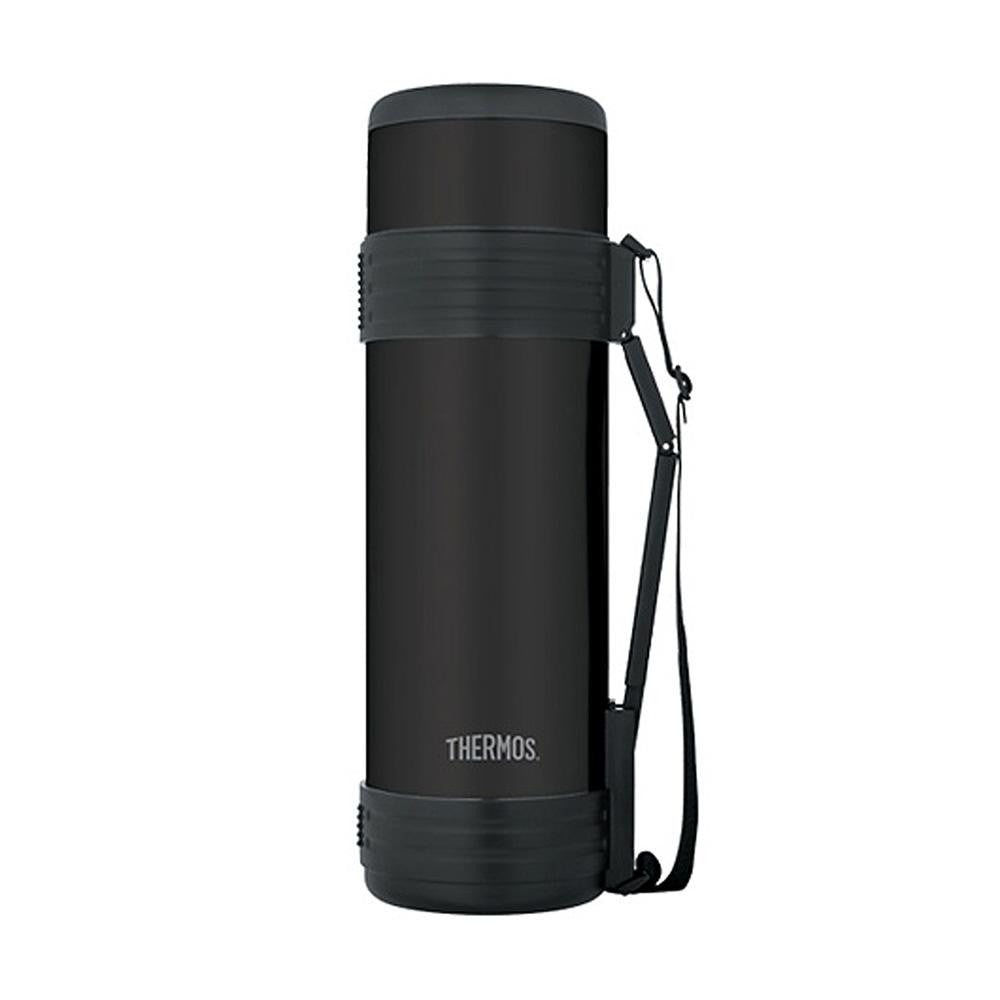 Thermos Elite Beverage Bottle - Black Stainless - 1.8L