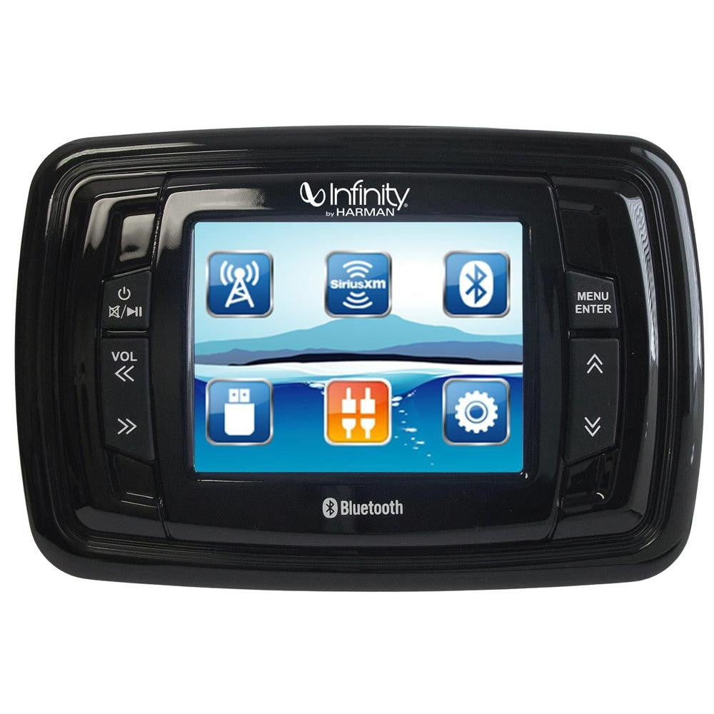 Infinity PRV350 3.5" Color TFT Screen - 4x50 AM-FM-BT-USB-AUX in-3 x PRE-OUTS-SiriusXM-Ready Stereo