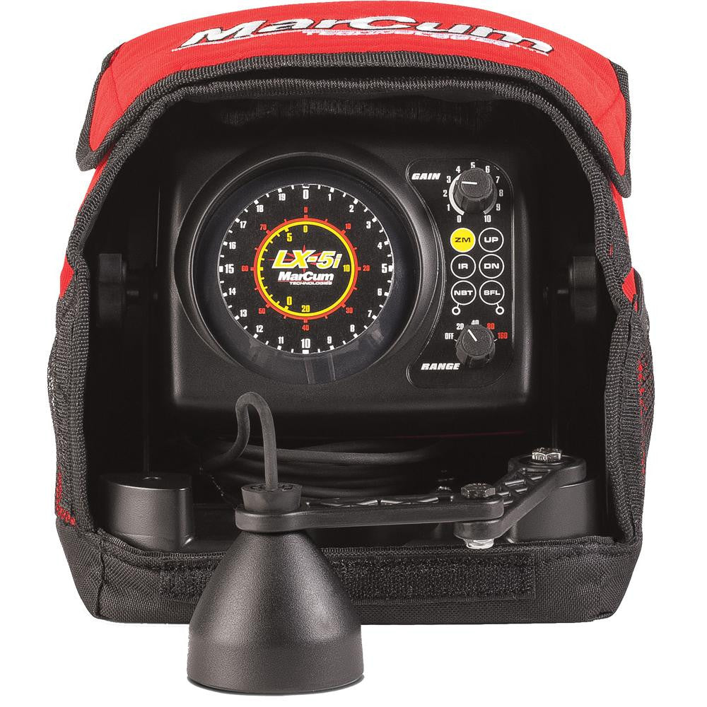MarCum LX-5i Dual Beam True Color Sonar Flasher System