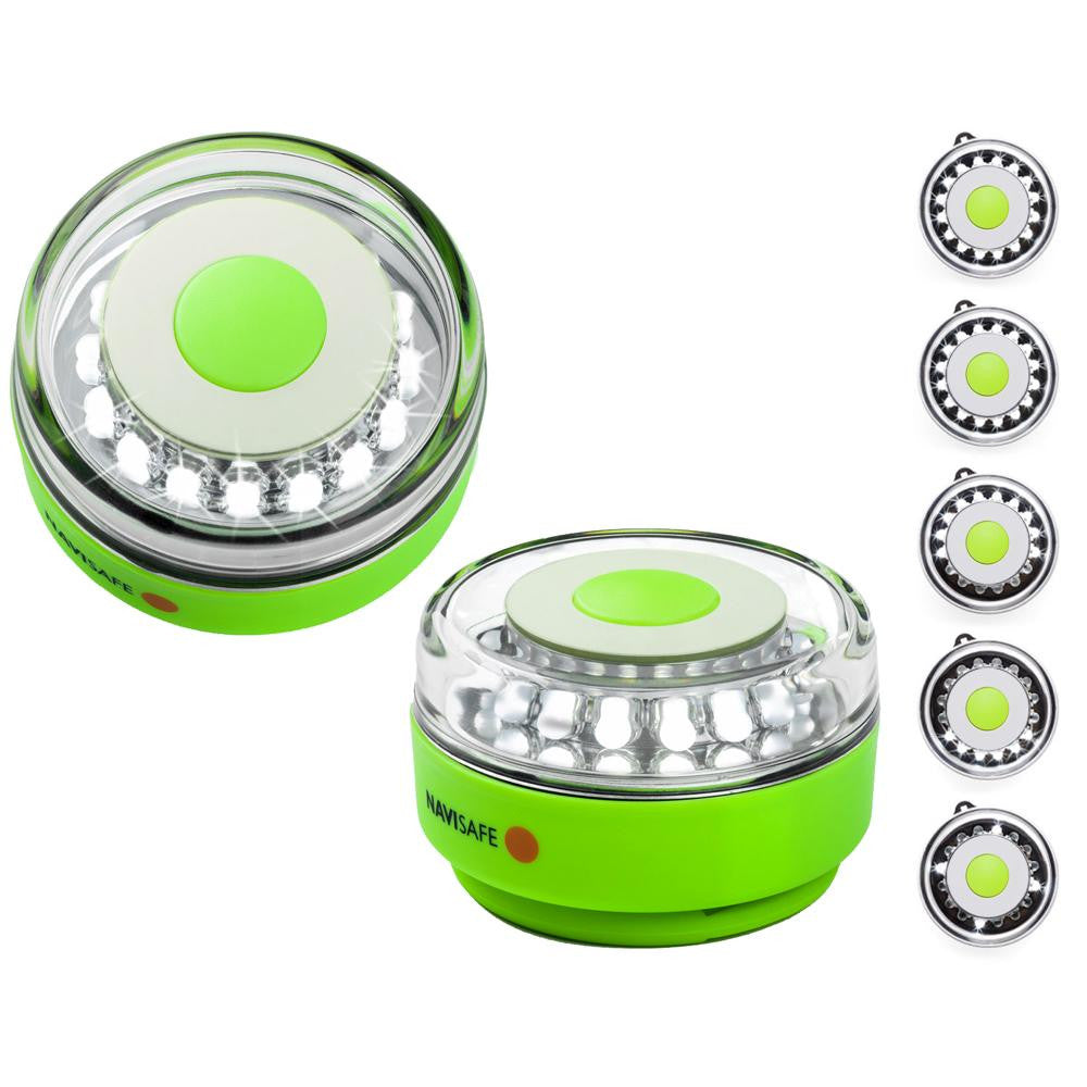Navisafe Portable Navilight 360° 2NM Rescue - Glow In The Dark - Green
