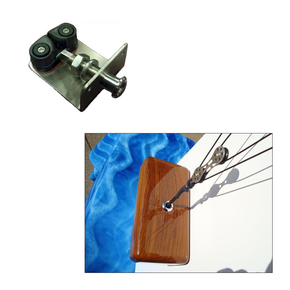 Rupp Marine Halyard Line Tensioner Thru Gunwale-Fairlead - 2.875"