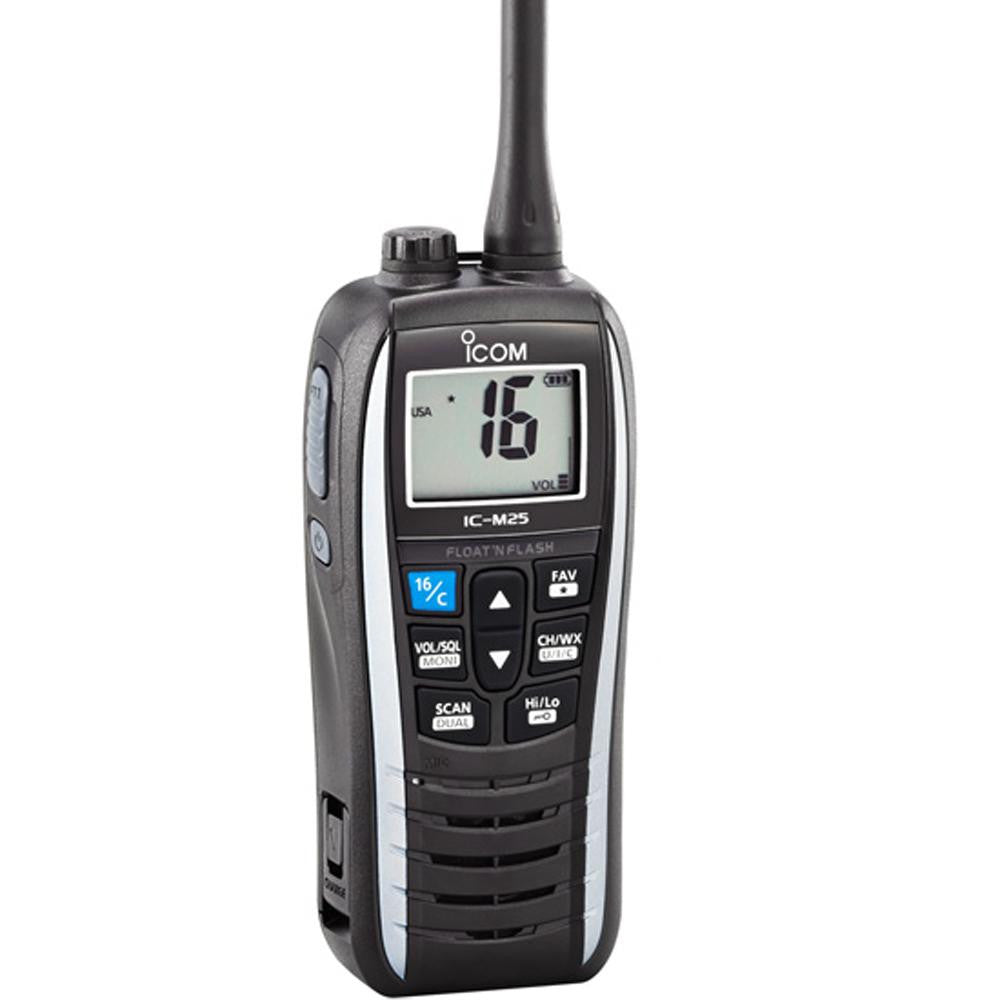 Icom M25 Floating VHF - Pearl White