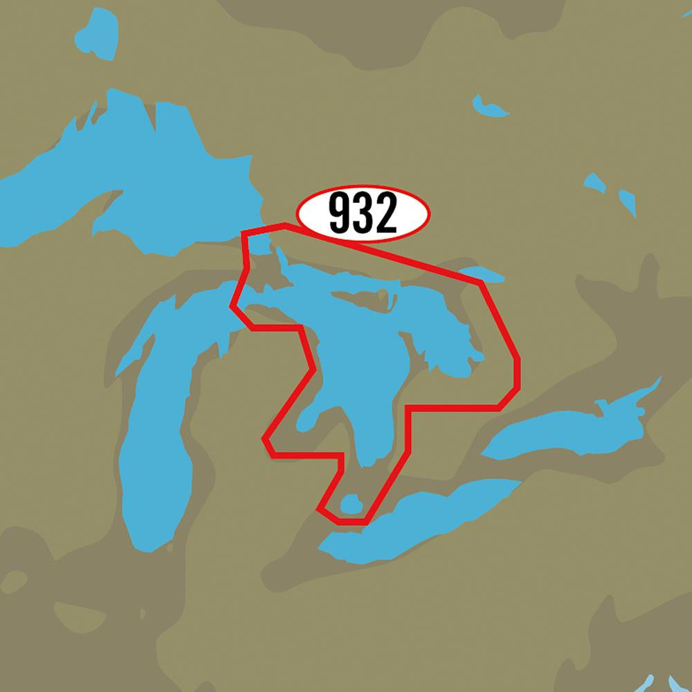 C-MAP MAX-N+ NA-Y932 - Lake Huron & Georgian Bay