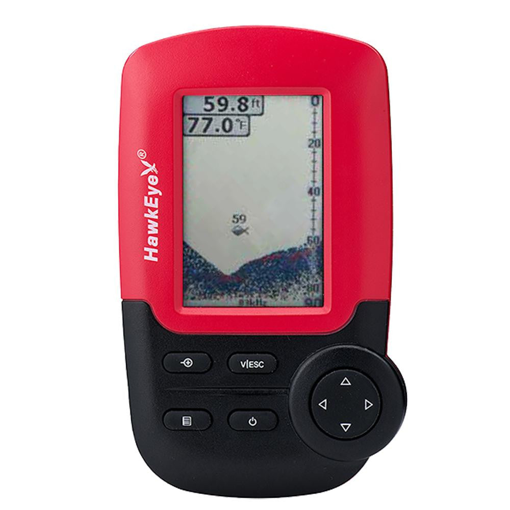 HawkEye FishTrax™ 1C Handheld Fish Finder w-HD Color VirtuView™ Display