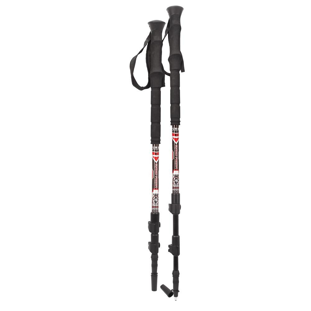 Yukon Charlie's Carbon Lite Trekking & Snowshoe Pole - Red