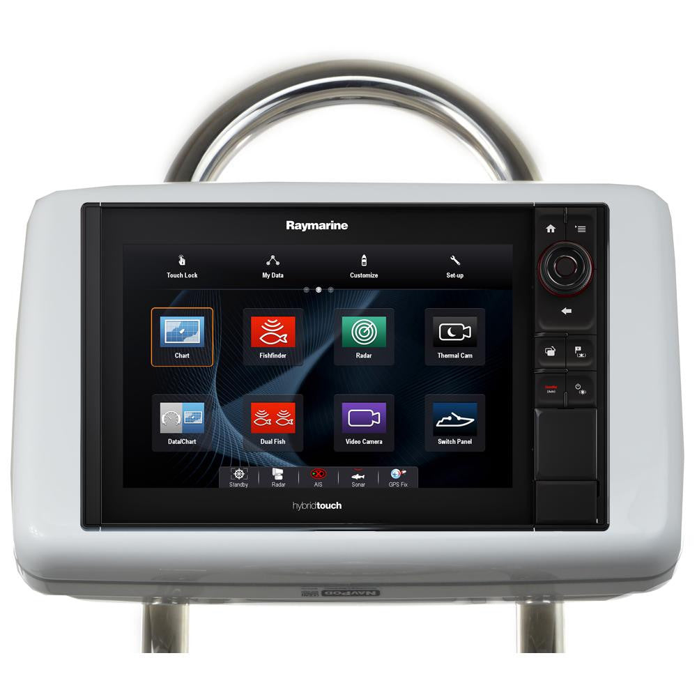 NavPod GP1205 SailPod Pre-Cut f-Raymarine eS127-eS128 f-9.5" Wide Guard