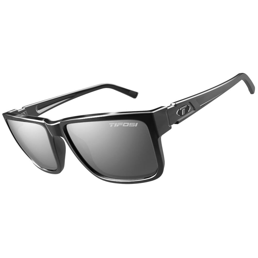 Tifosi Hagen XL Smoke Lens Sunglasses - Gloss Black