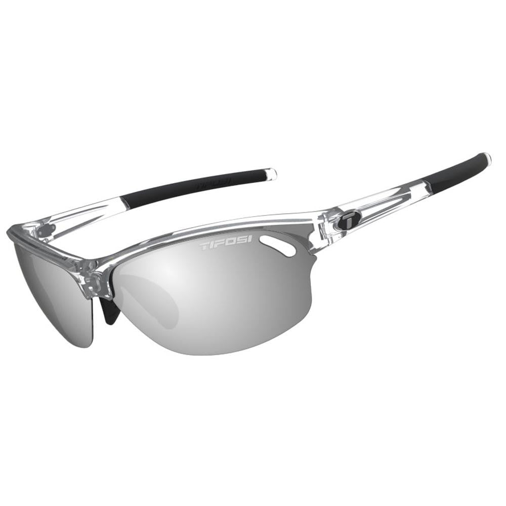Tifosi Wasp Smoke-AC Red™-Clear Lens Sunglasses - Crystal Clear