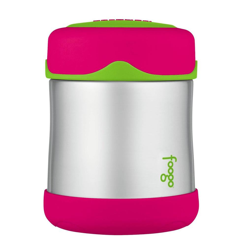 Thermos Foogo® Stainless Steel, Vacuum Insulated Food Jar - Watermelon-Green - 10 oz.