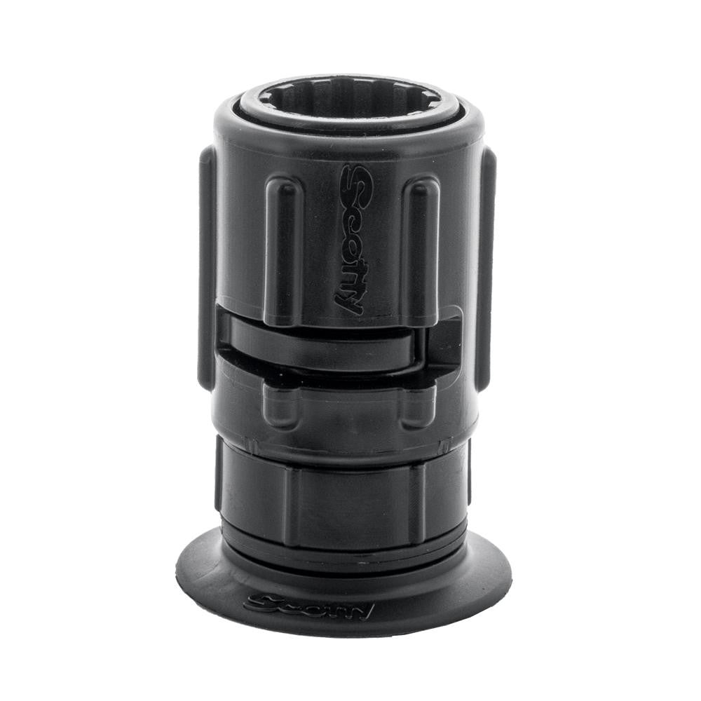 Scotty 445 Stick-On Mount w-Gear-Head Adapter - 2" Pad
