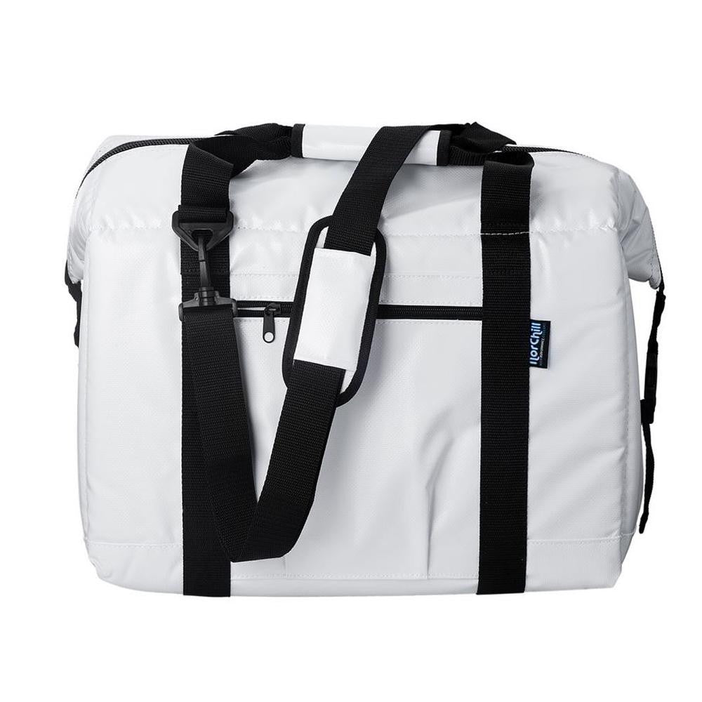 NorChill BoatBag 48 Can Marine Cooler Bag - White Tarpaulin