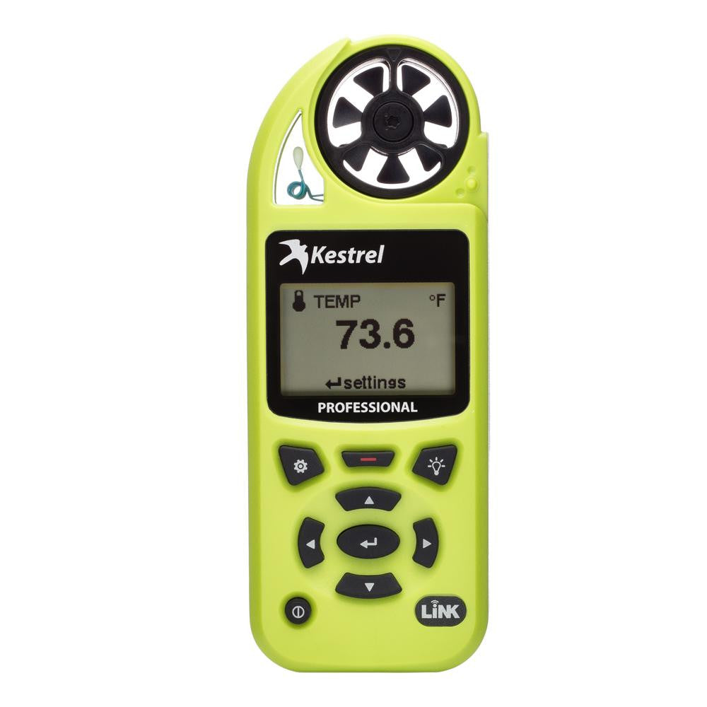 Kestel 5200 Professional Meter w-Link - High Viz Green