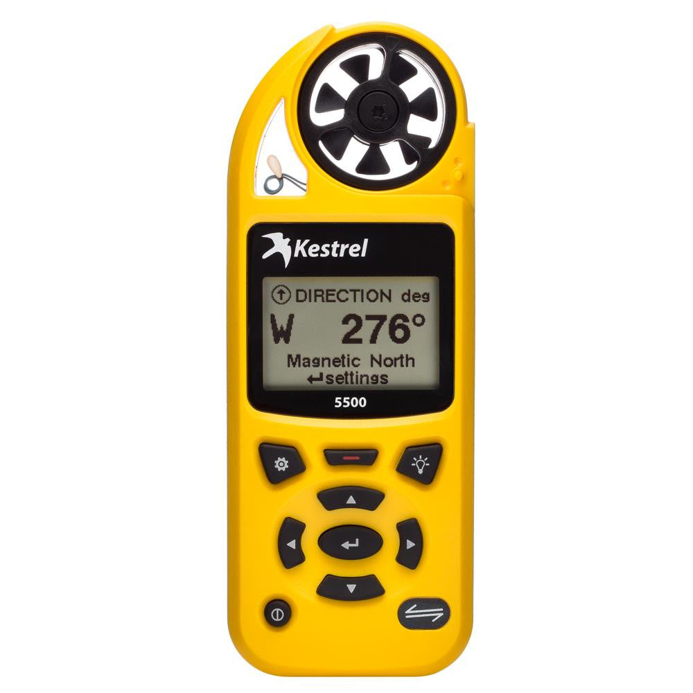 Kestrel 5500 Pocket Weather Meter - Yellow