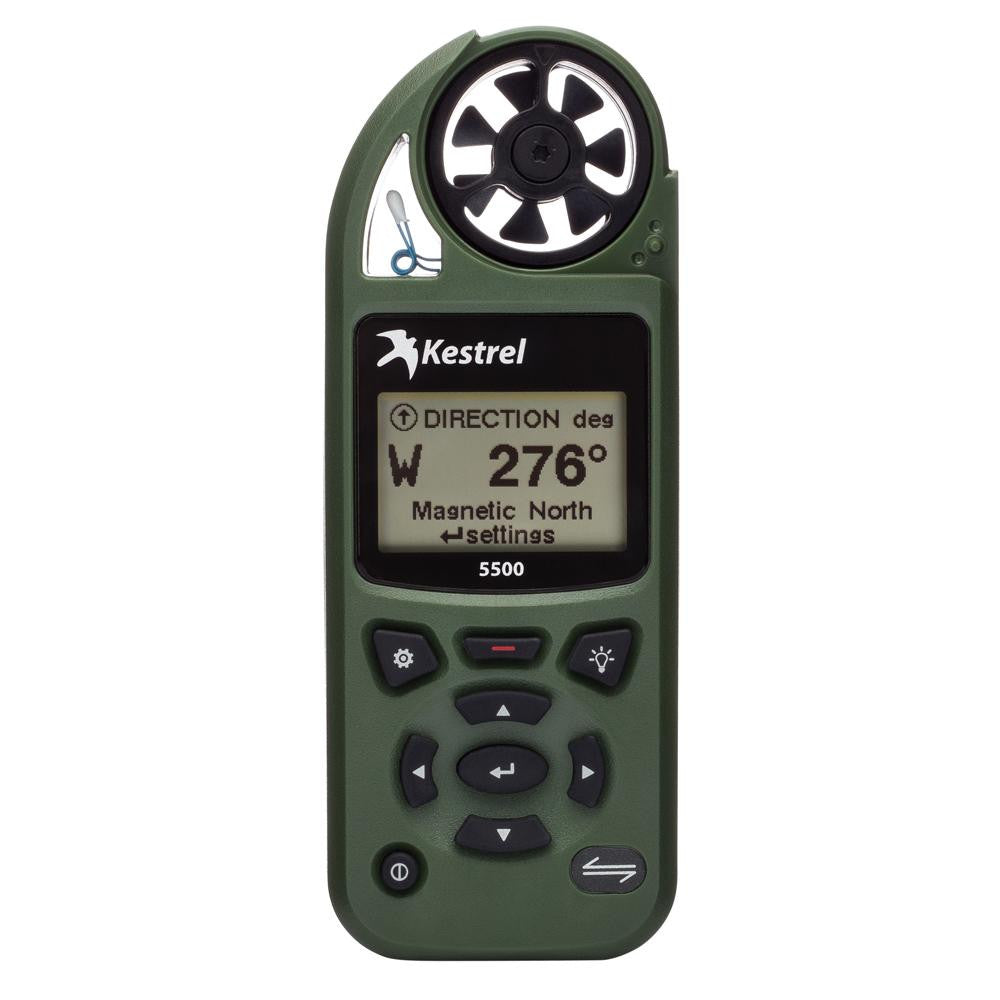 Kestrel 5500 Pocket Weather Meter - Olive