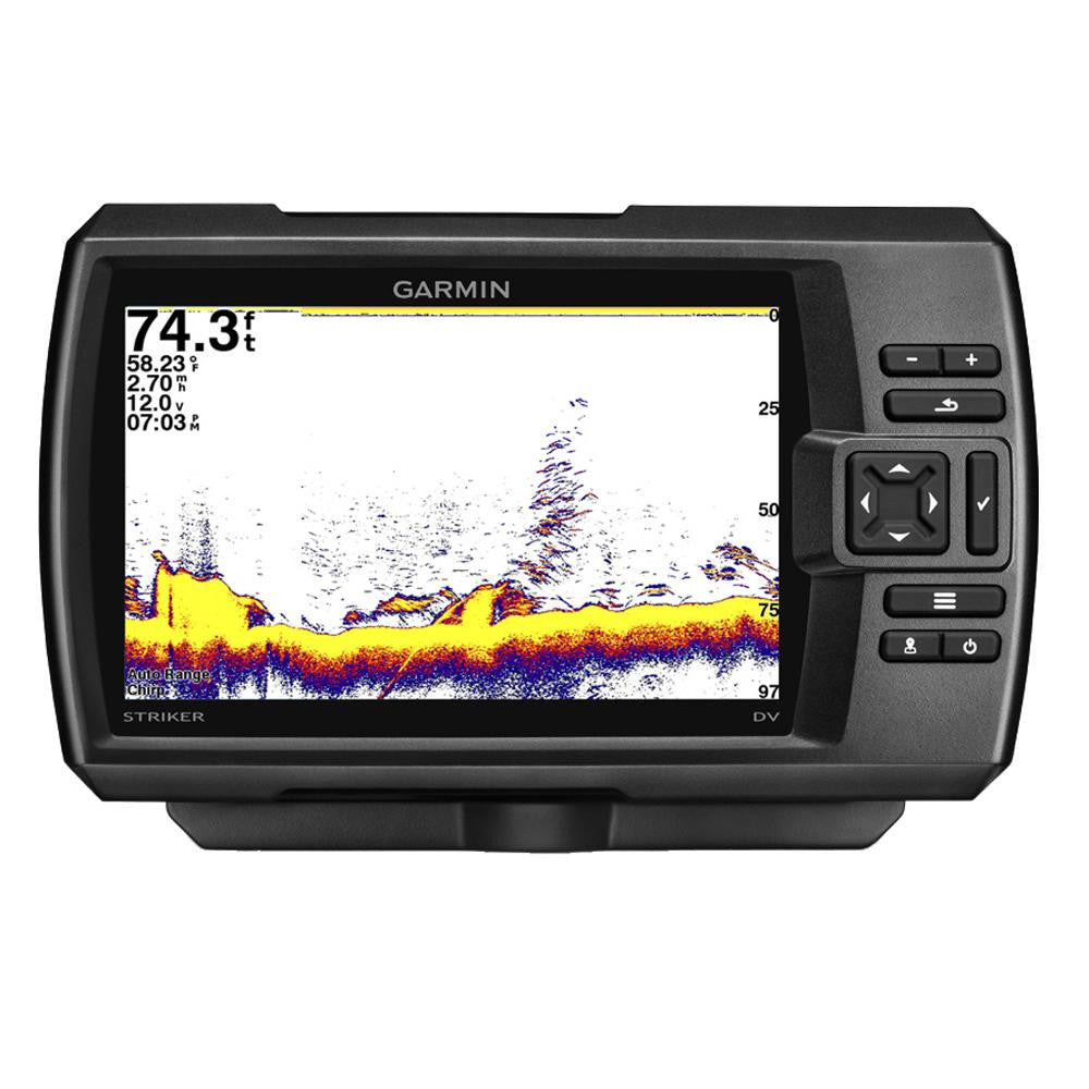 Garmin STRIKER™ 7dv Fishfinder w-77-200kHz DownVü™ Transducer