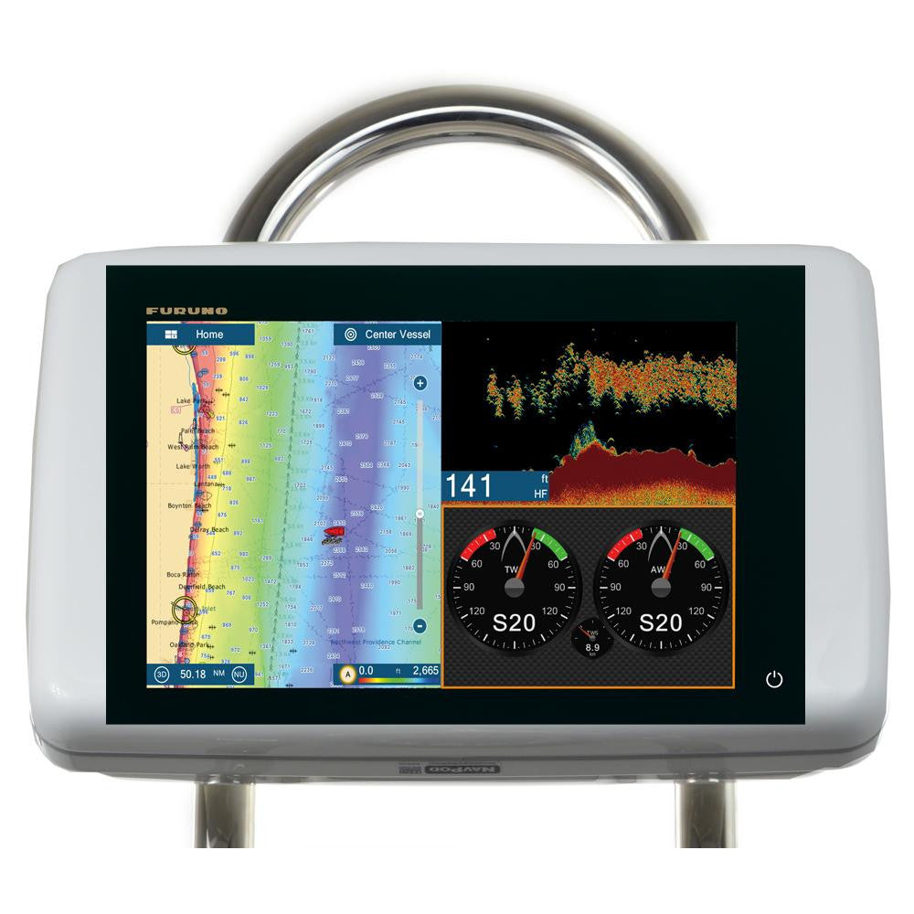 NavPod GP1066 SailPod Pre-Cut f-Furuno TZTouch2 12" f-9.5" Wide Guard