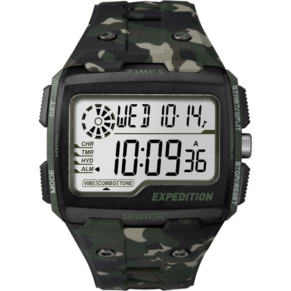 Timex Expedition Grid Shock - Camo Green