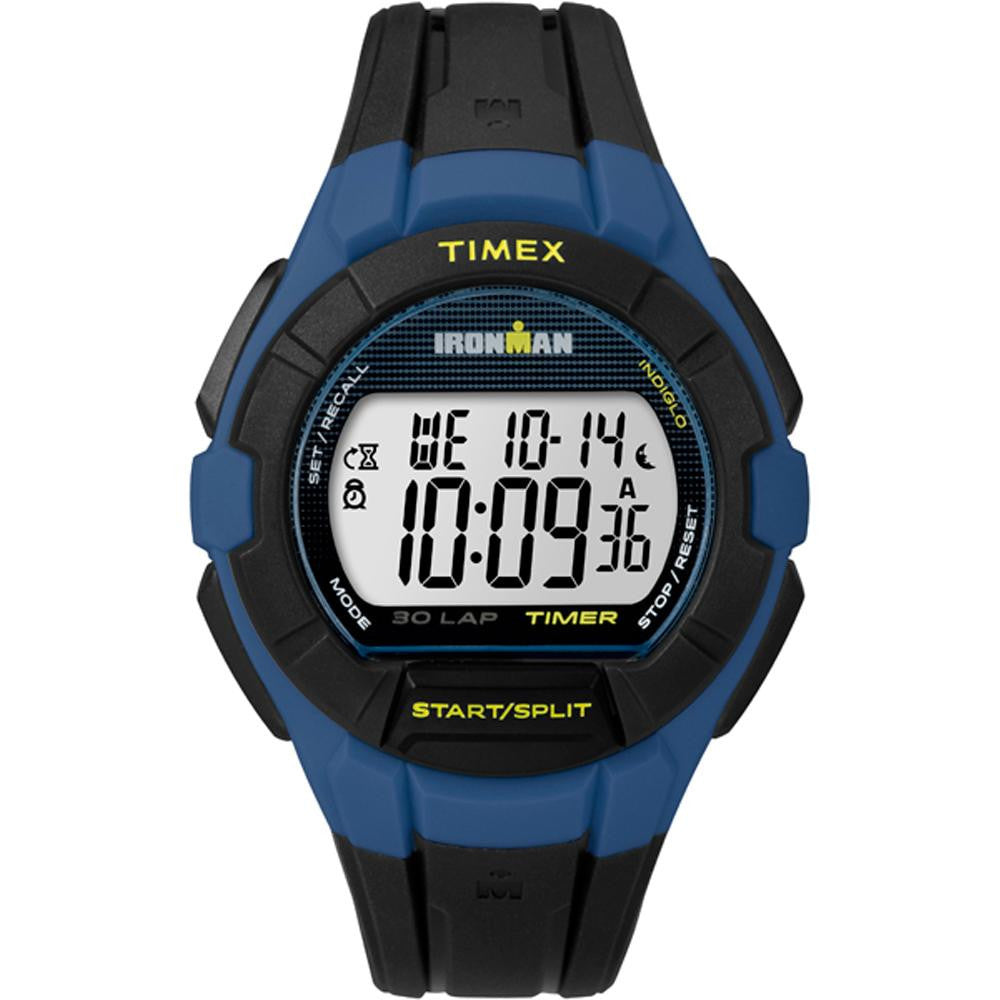 Timex IRONMAN® Essential 30 Full-Size Watch - Blue-Yellow