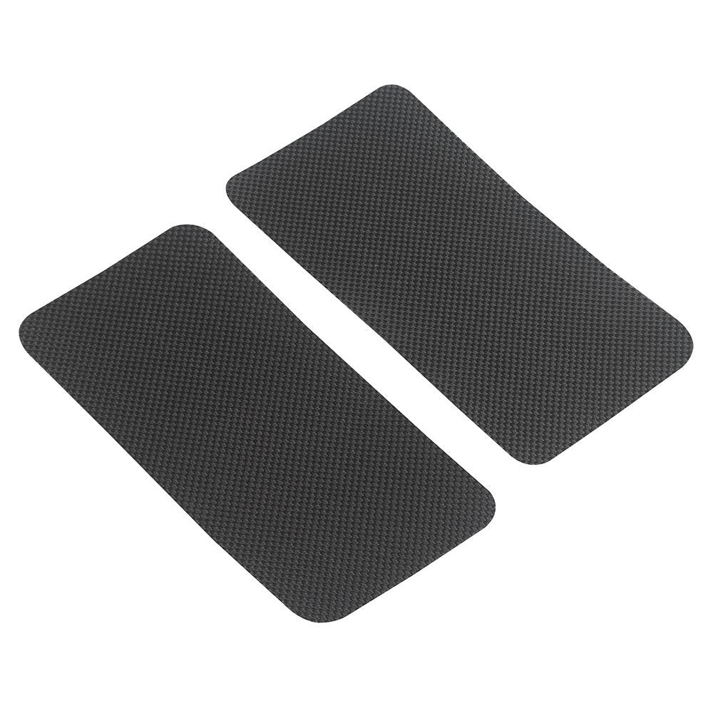 Barton Marine Carbon Fiber Rectangular Wear Pads - 2-Pack - 98 x 208mm (3-7-8" X 8-3-16")