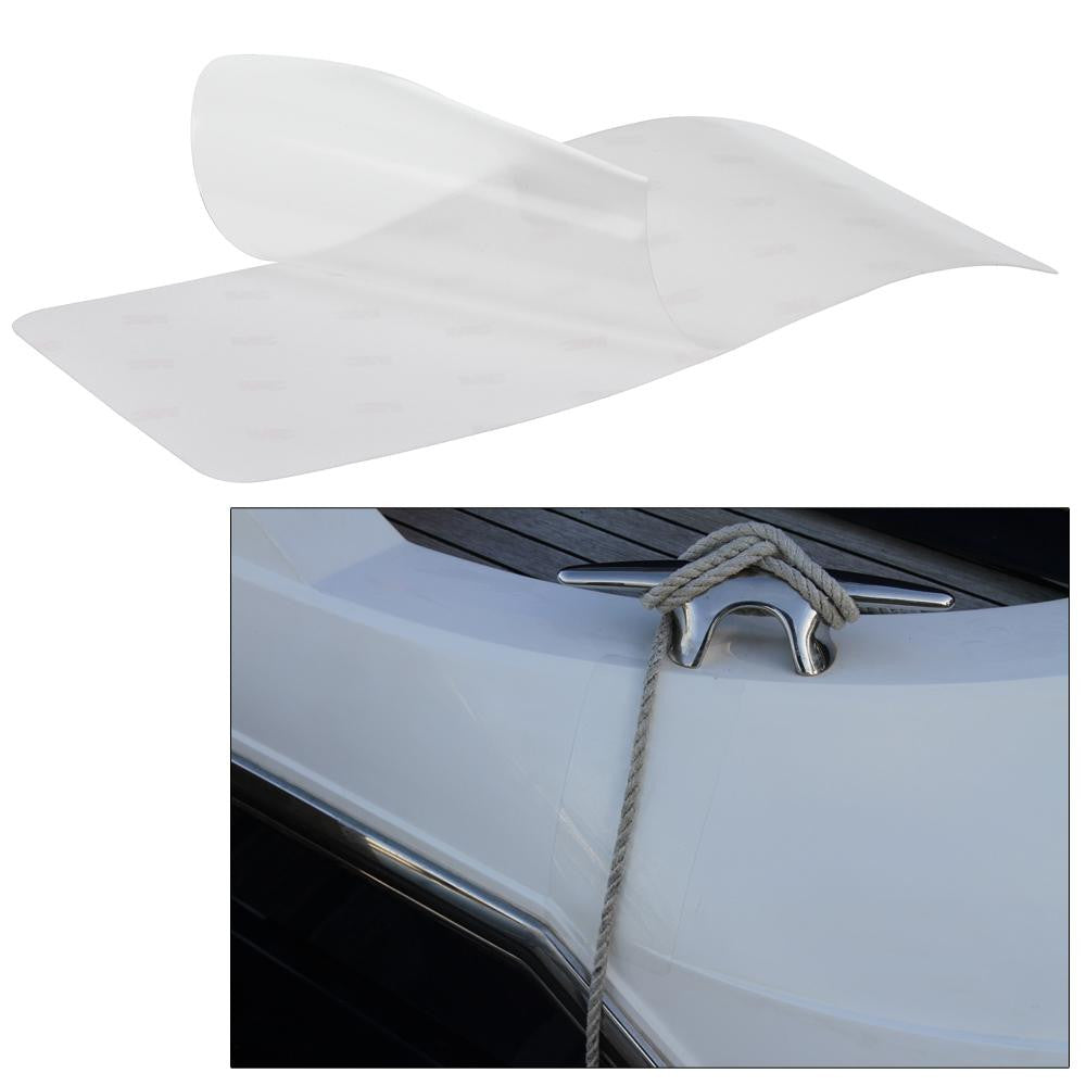Barton Clear Rectangular Wear Pads 98mm X 208mm (3.85" X 8.1")2-Pack