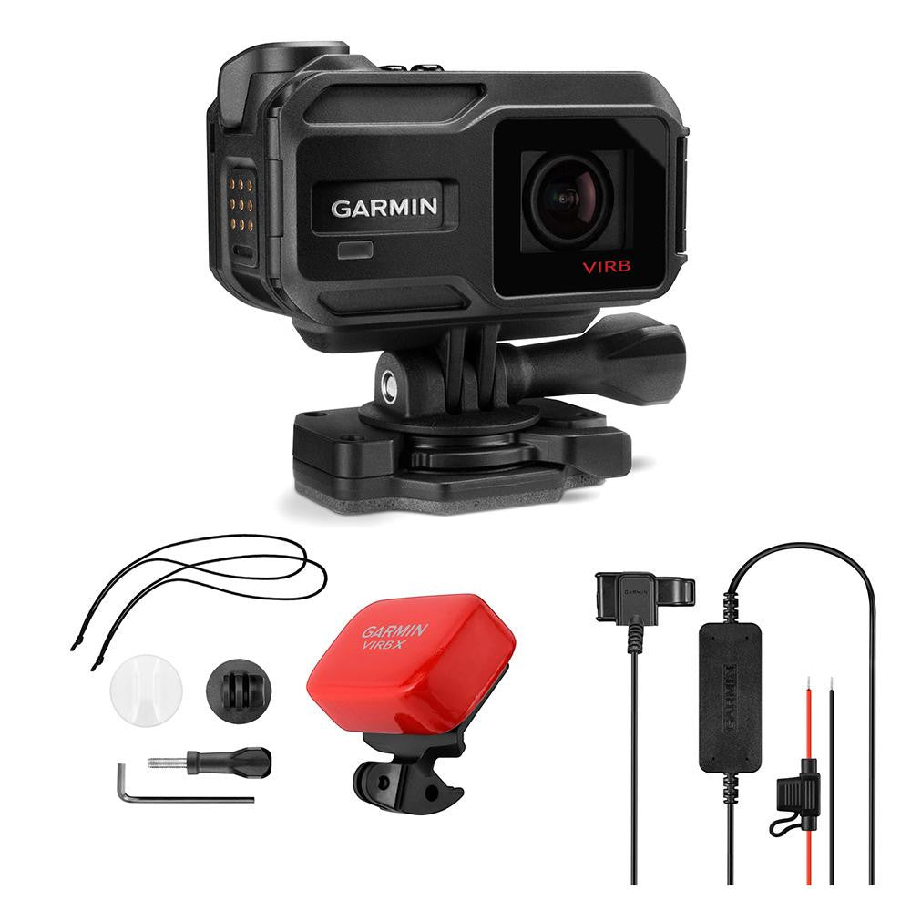 Garmin VIRB®X Marine Bundle - VIRB®X, 10M Rugged Marine Power Cable & Float