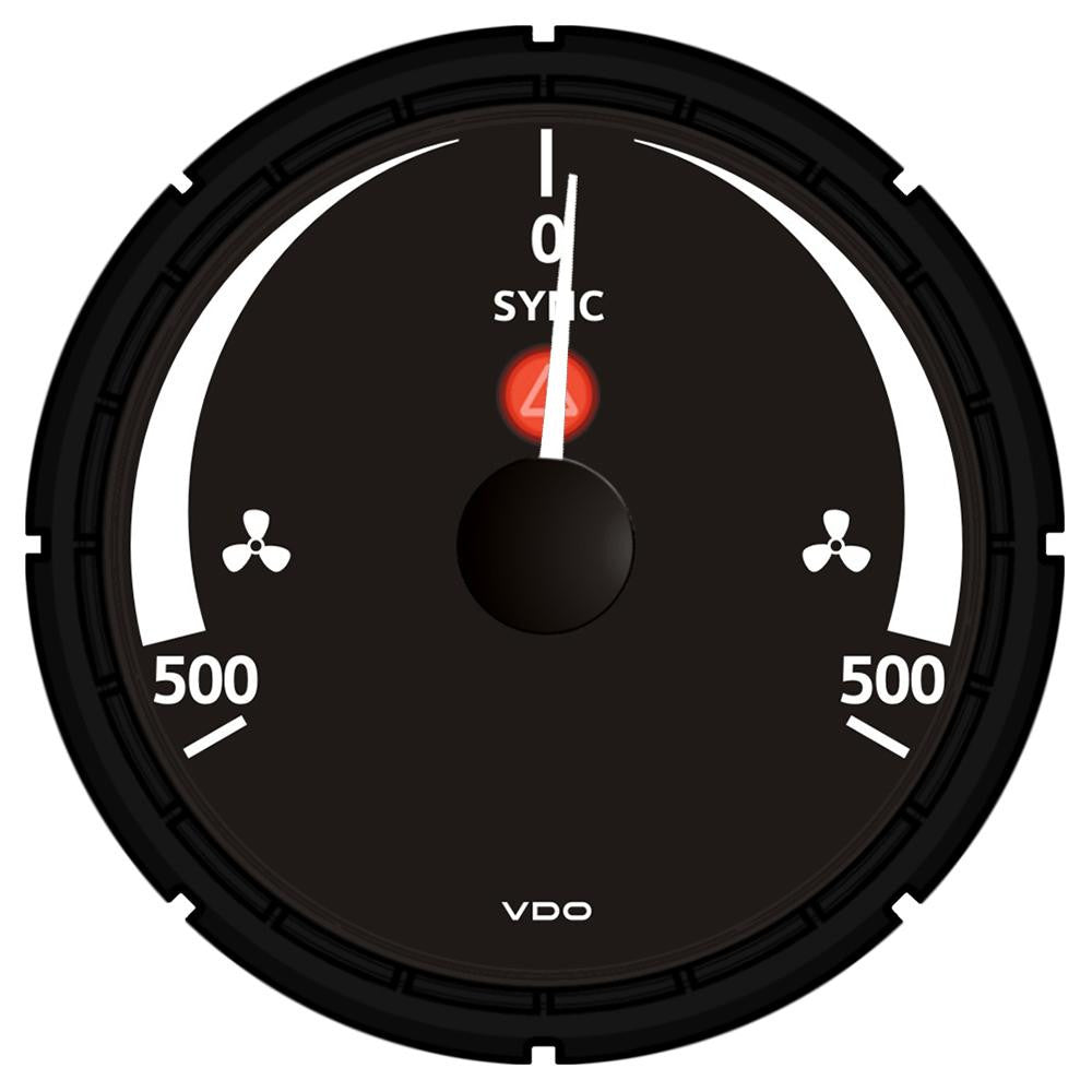 VDO Viewline Onyx Synchronizer 3-3-8" (85mm) - 12-24V