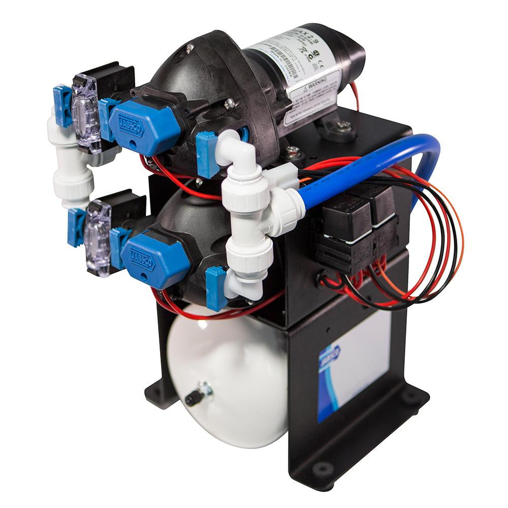 Jabsco Double Stack Water System - 9.0 GPM - 40PSI - 24V