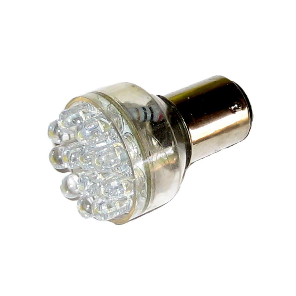 Ancor LED Double Contact Bayonet Bulb - White - 12V