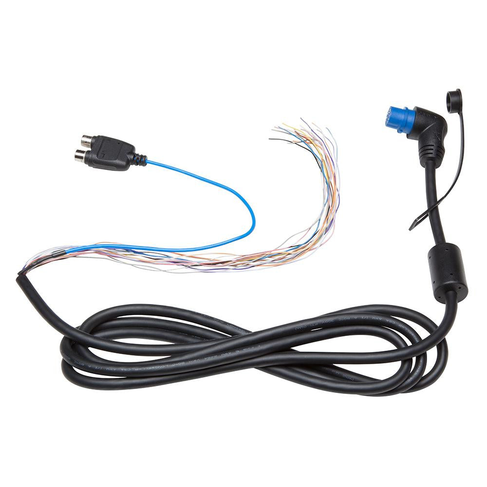 Garmin Right Angle NMEA 0183 w-Audio Cable - 7'