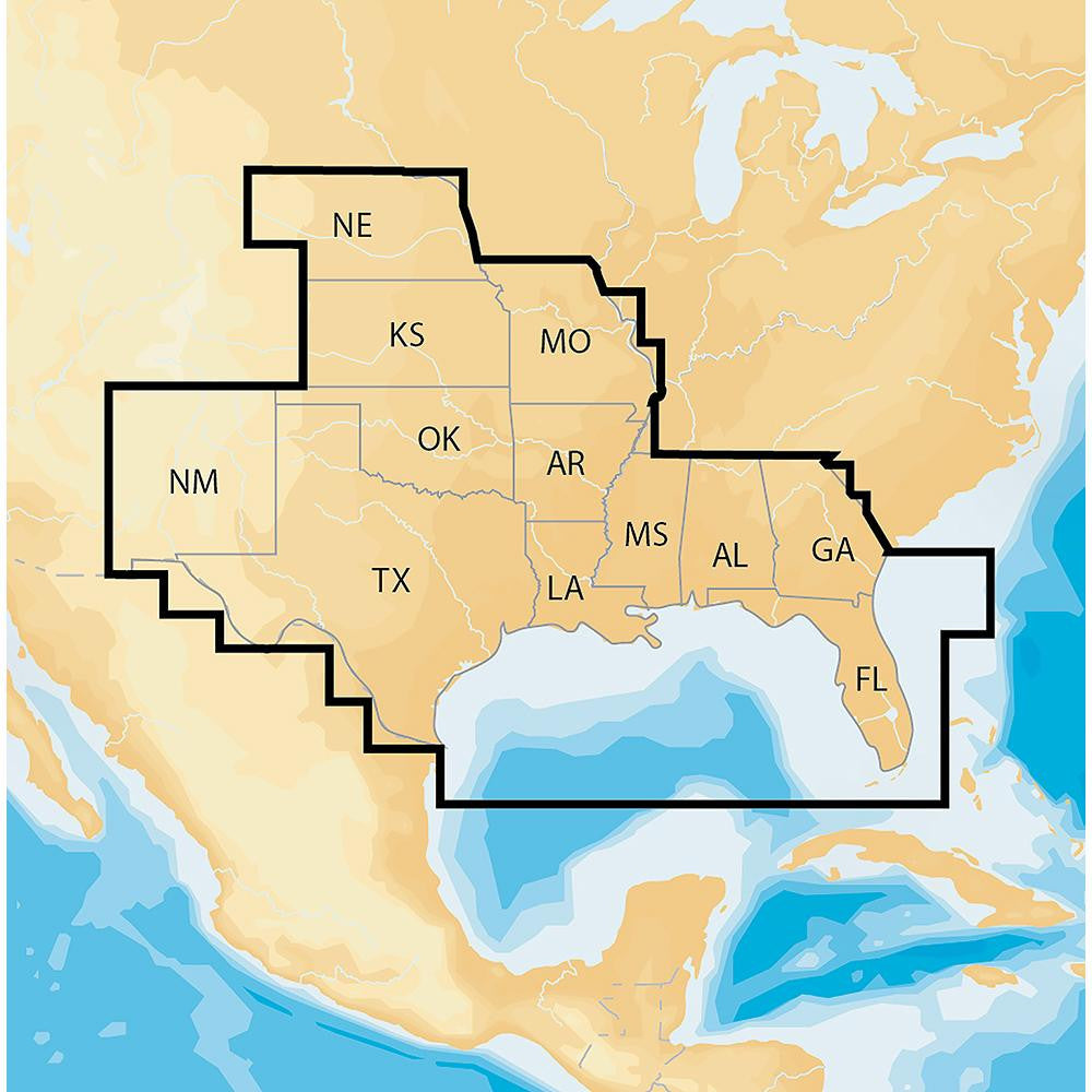 Navionics Navionics+ Regions - South - Preloaded MSD Format