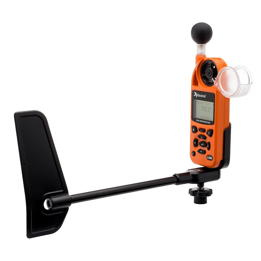 Kestrel 5400FW Fire Weather Meter Pro WBST w-Link, Compass & Vane Mount - Safety Orange