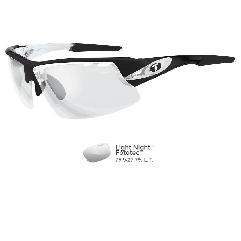 Tifosi Crit Fototec™ Crystal Black Sunglasses - Light Night™ Fototec™
