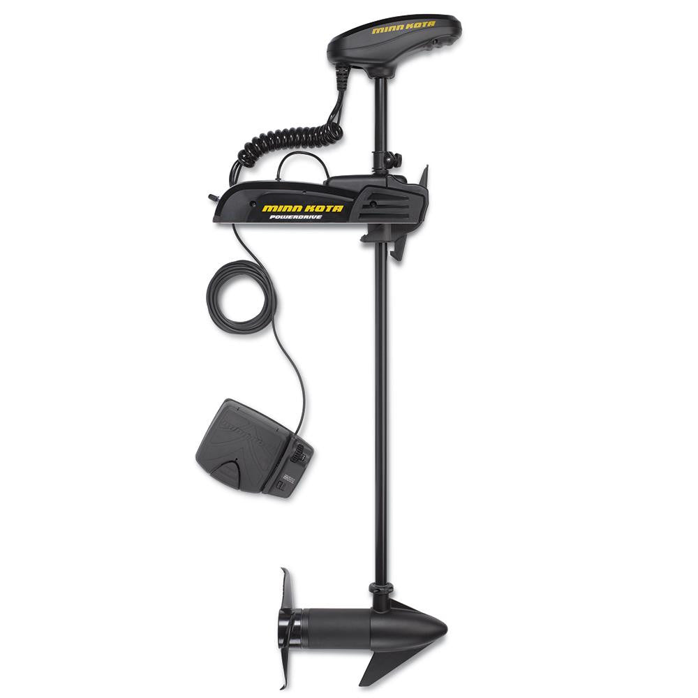 Minn Kota PowerDrive 55 Trolling Motor w-Bluetooth - 12V-55lb-54"