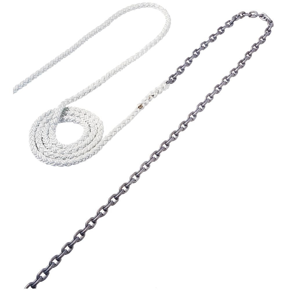 Maxwell Anchor Rode - 18'-5-16" Chain to 200'-5-18" Nylon Brait