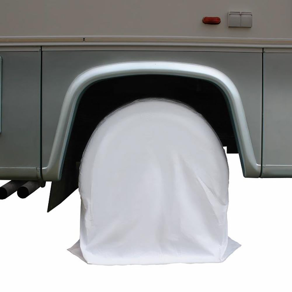 Dallas Manufacturing Co. RV Wheel Cover - Model A Fits Tires Between 26.5" & 29" Diameter