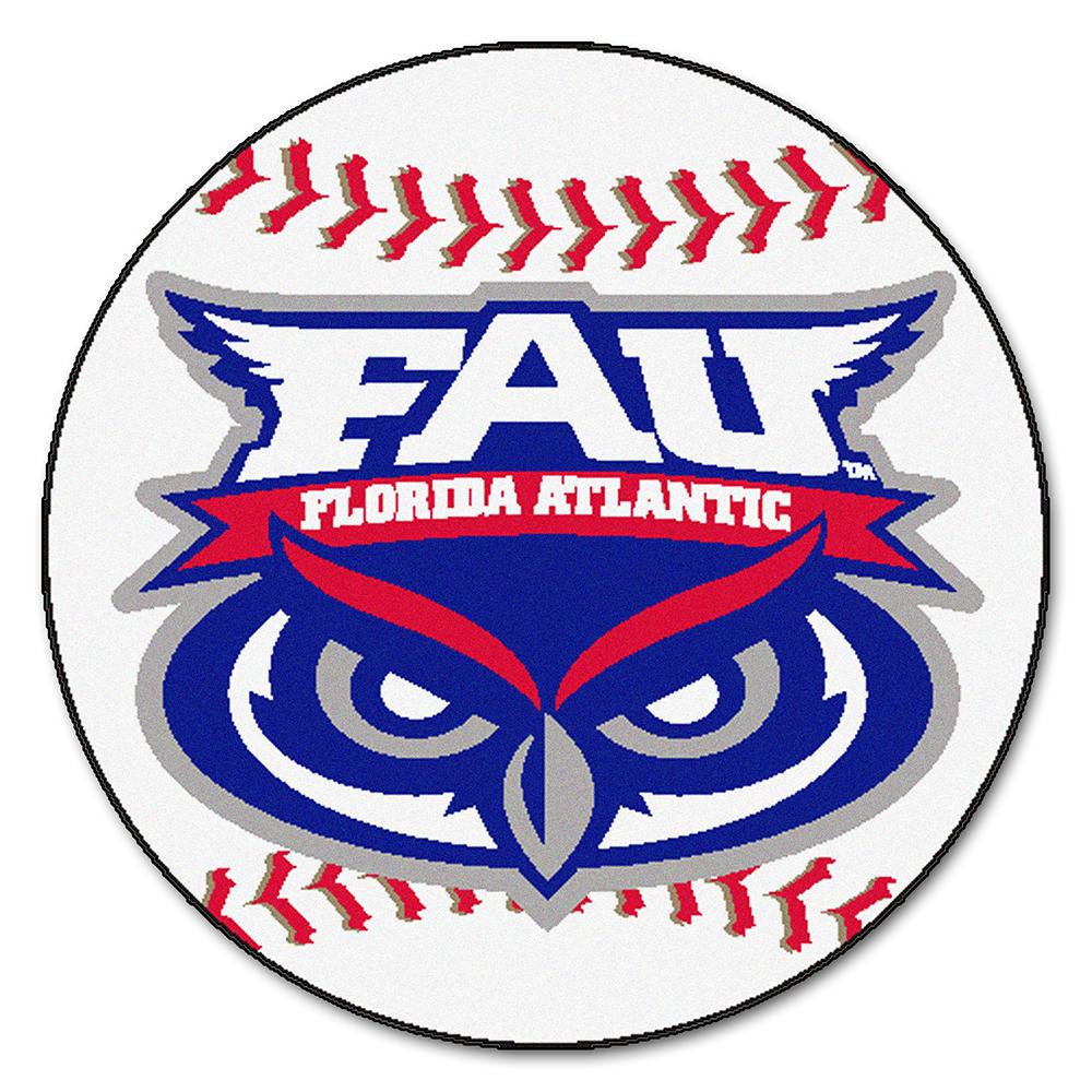 Florida Atlantic Owls NCAA Baseball Round Floor Mat (29)
