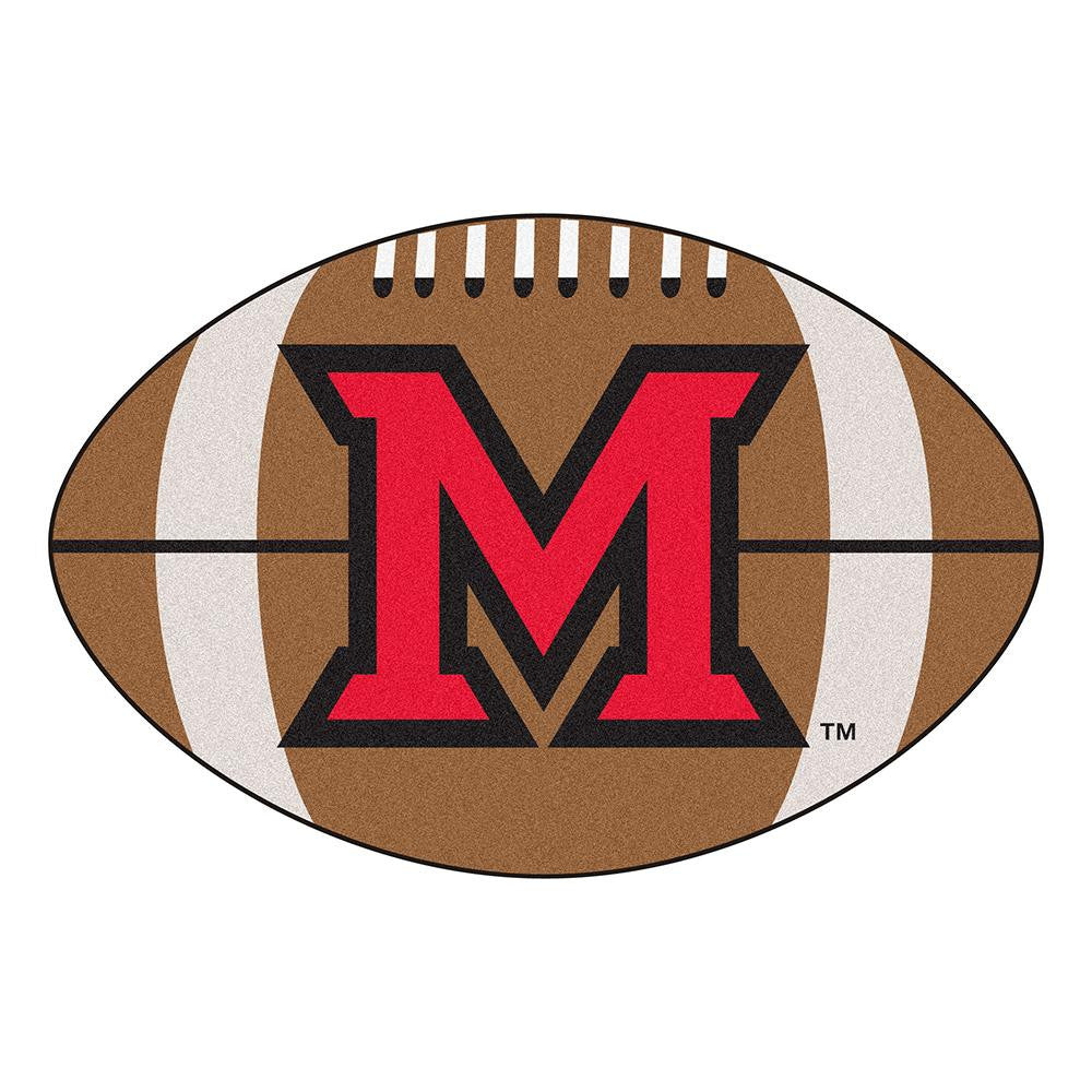 Miami Ohio Redhawks NCAA Football Floor Mat (22x35)