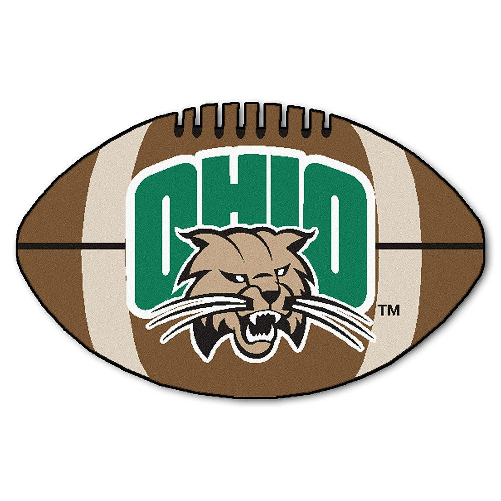 Ohio Bobcats NCAA Football Floor Mat (22x35)