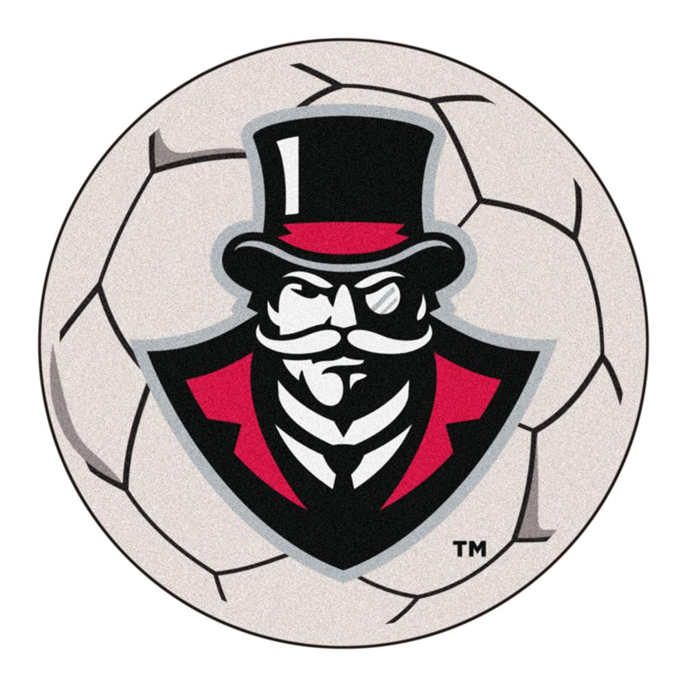 Austin Peay Governors NCAA Soccer Ball Round Floor Mat (29)