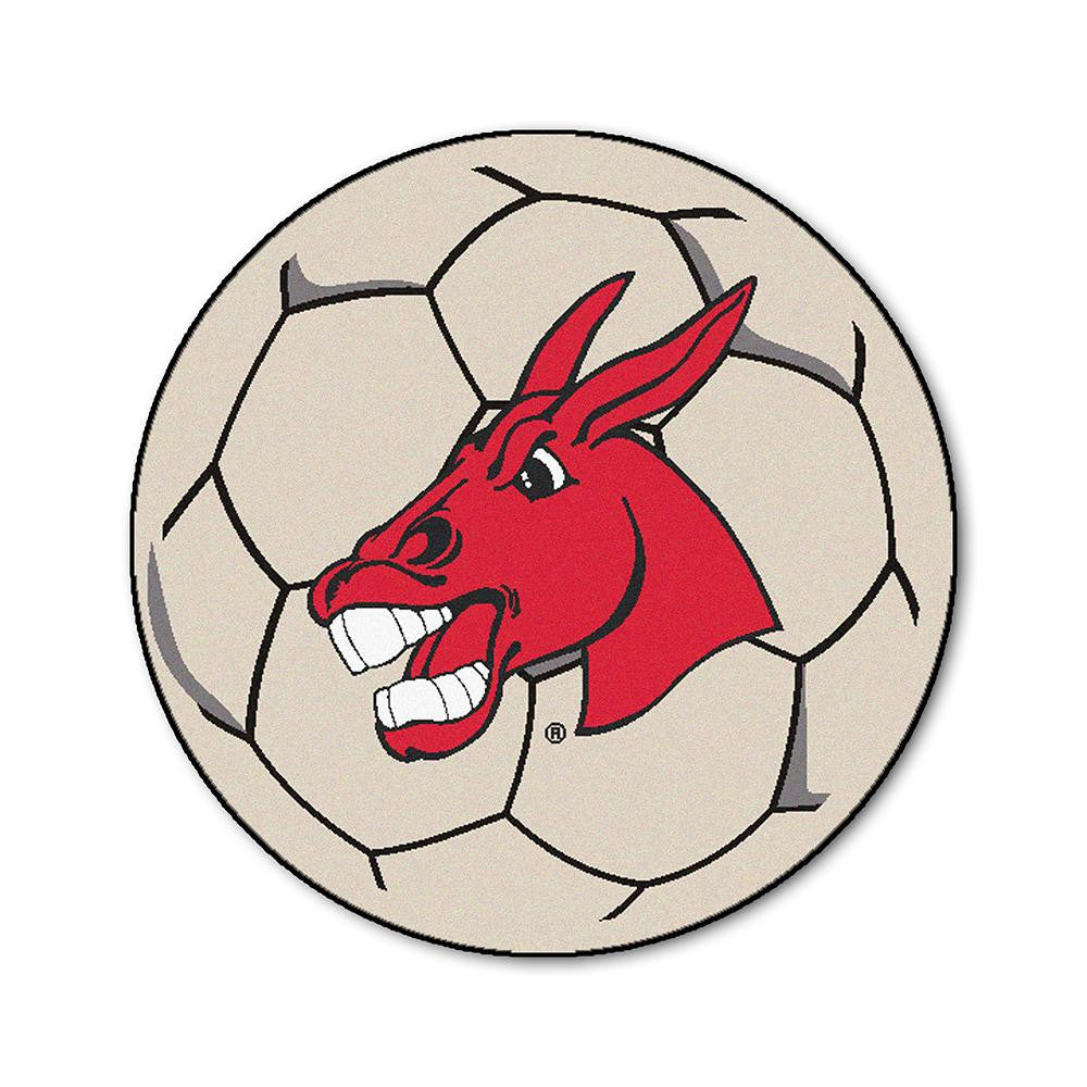 Central Missouri State NCAA Soccer Ball Round Floor Mat (29)