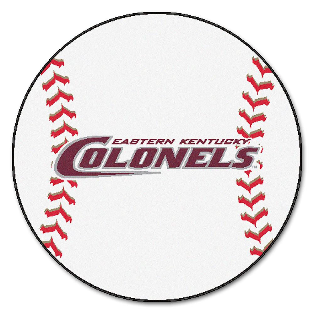 Eastern Kentucky Colonels NCAA Baseball Round Floor Mat (29)