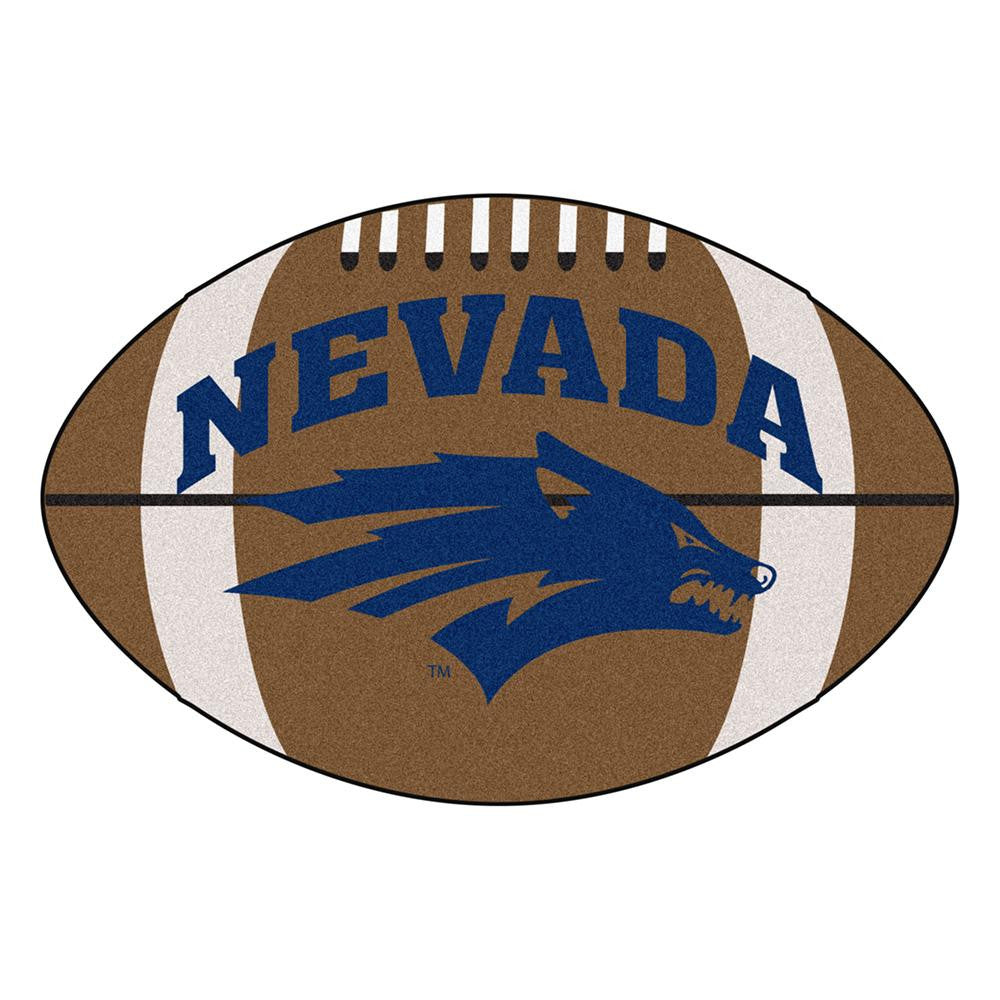 Nevada Reno Wolf Pack NCAA Football Floor Mat (22x35)