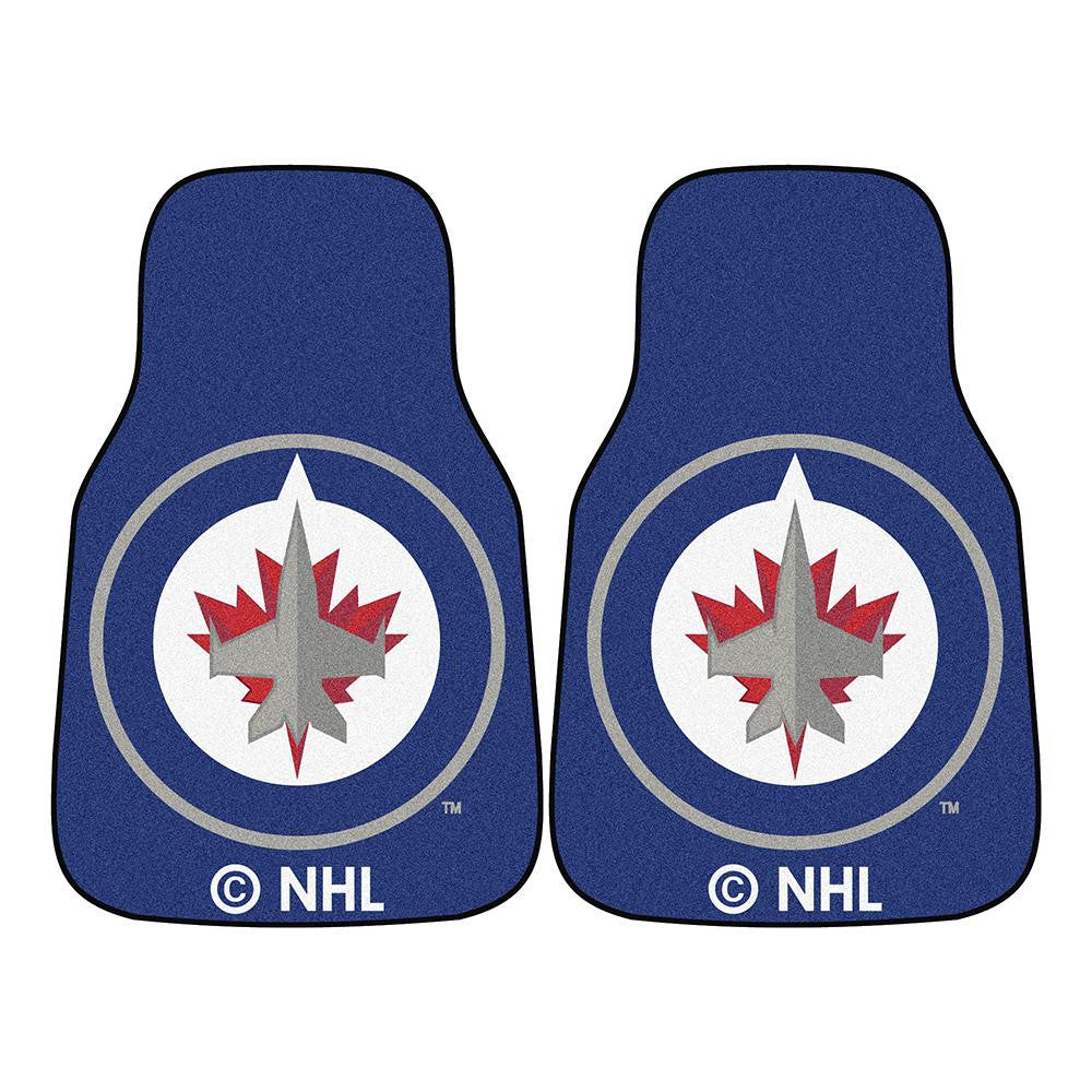 Atlanta Thrashers NHL 2-Piece Printed Carpet Car Mats (18x27)