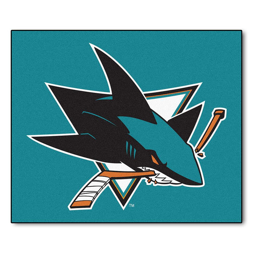 San Jose Sharks NHL 5x6 Tailgater Mat (60x72)