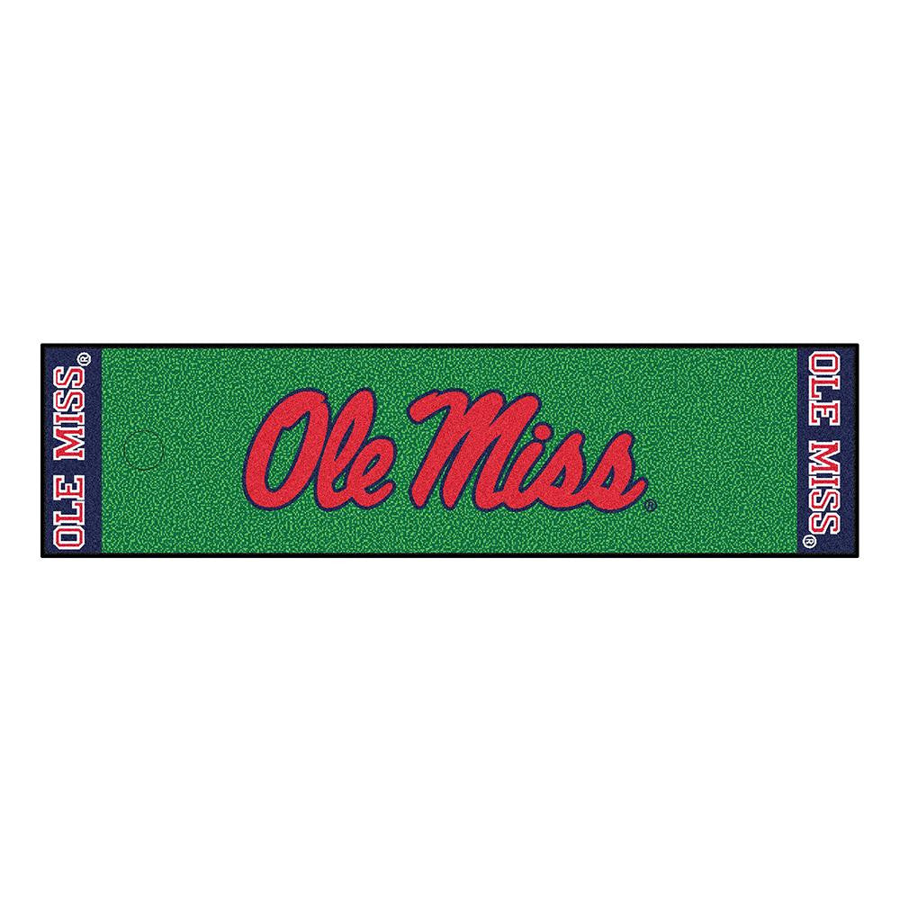 Mississippi Rebels NCAA Putting Green Runner (18x72)