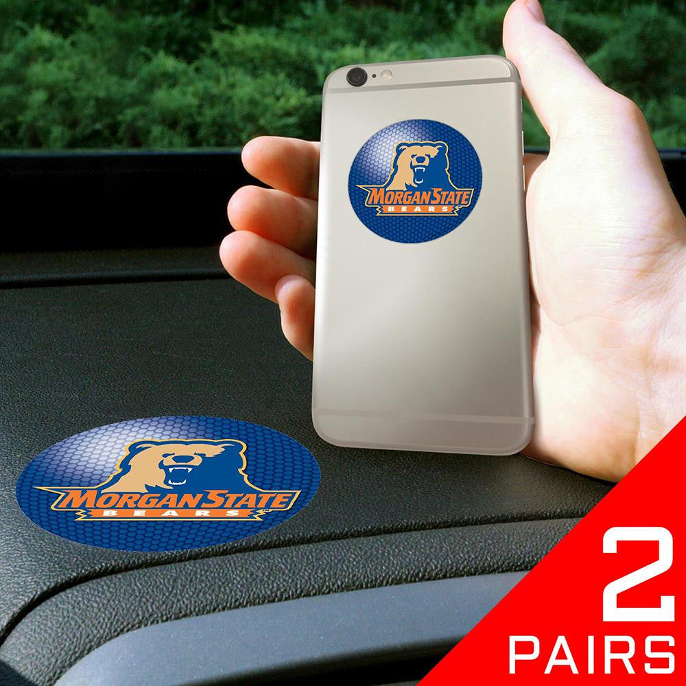 Morgan State Bears NCAA Get a Grip Cell Phone Grip Accessory (2 Piece Set)